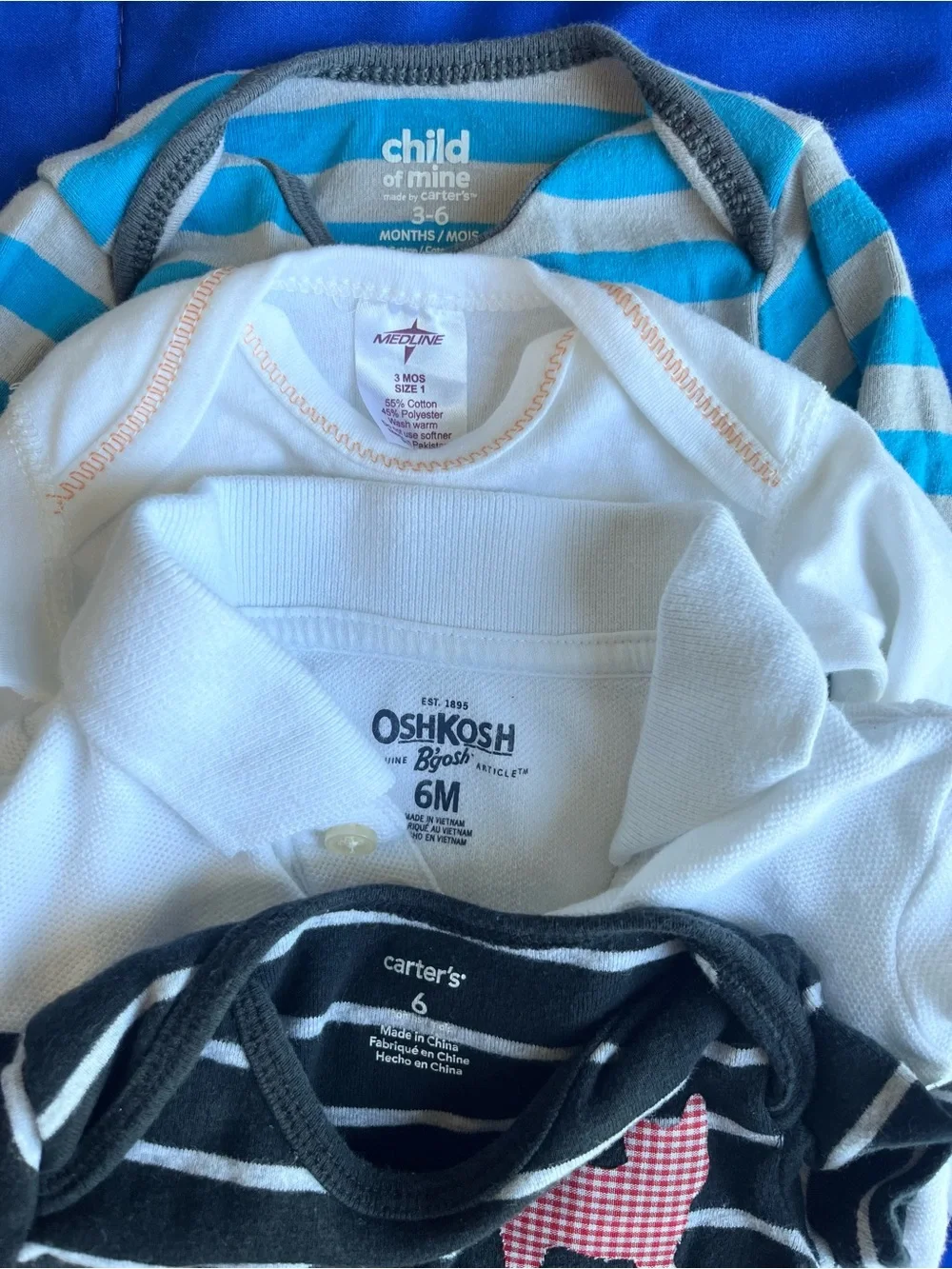 Baby Clothes Random Bundle Lot 3-6 Months (12)